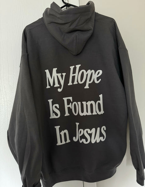 My Hope is in Jesus | Puff-Print Hoodie